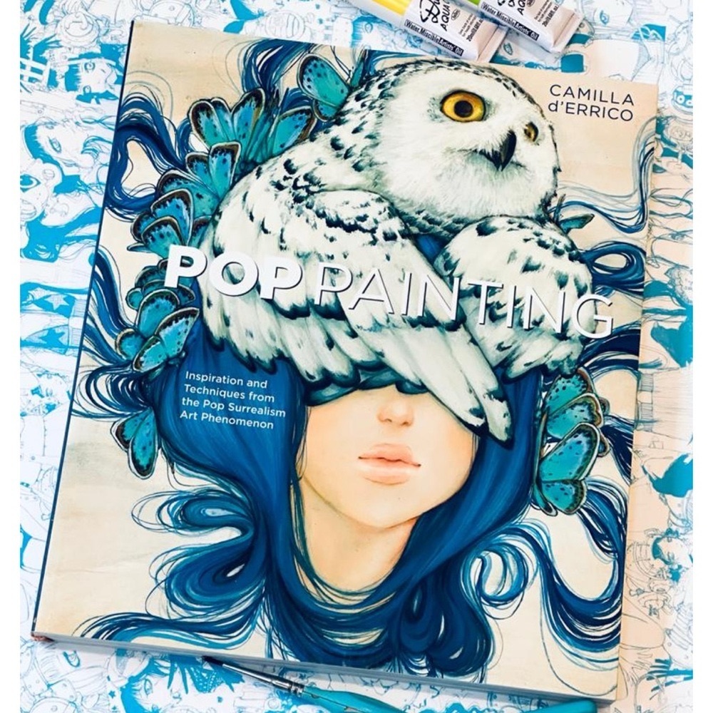 NEW Camilla Derrico Pop Painting Guide Beginners Art Inspiration